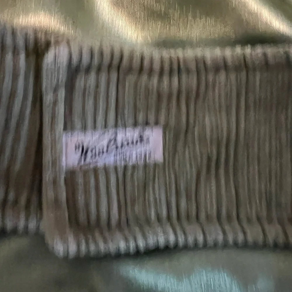 Woolrich sz M corduroy green dog coat in size M.